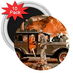 Car Automobile Transport Passenger 3  Magnets (10 Pack)  by Nexatart