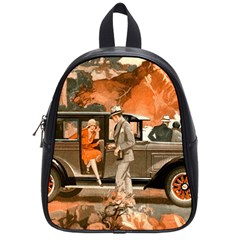 Car Automobile Transport Passenger School Bag (small) by Nexatart