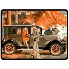 Car Automobile Transport Passenger Double Sided Fleece Blanket (large)  by Nexatart