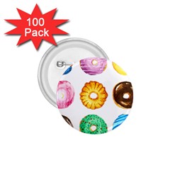 Donuts 1 75  Buttons (100 Pack)  by KuriSweets