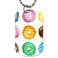 Donuts Dog Tag (one Side)