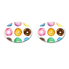 Donuts Cufflinks (oval) by KuriSweets