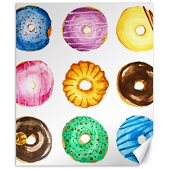 Donuts Canvas 8  X 10 