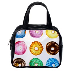 Donuts Classic Handbags (one Side) by KuriSweets