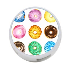 Donuts 4-port Usb Hub (one Side) by KuriSweets