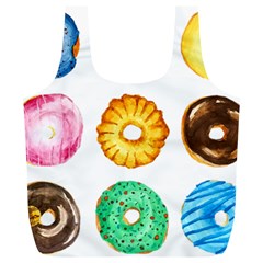 Donuts Full Print Recycle Bags (l)  by KuriSweets