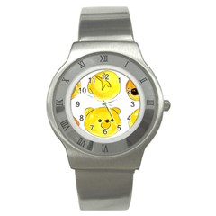 Bread Stainless Steel Watch