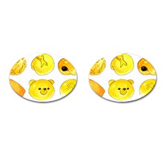 Bread Cufflinks (oval)