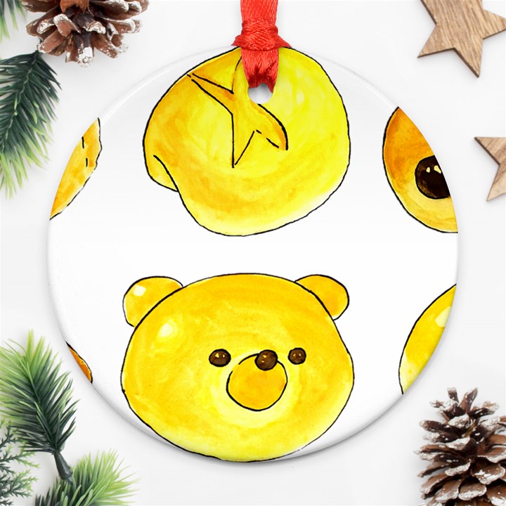 Bread Round Ornament (Two Sides)