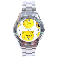 Bread Stainless Steel Analogue Watch