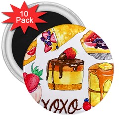 Xoxo 3  Magnets (10 Pack)  by KuriSweets