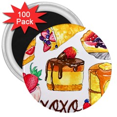 Xoxo 3  Magnets (100 Pack) by KuriSweets