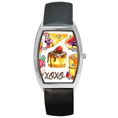 Xoxo Barrel Style Metal Watch