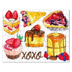 Xoxo Rectangular Jigsaw Puzzl by KuriSweets