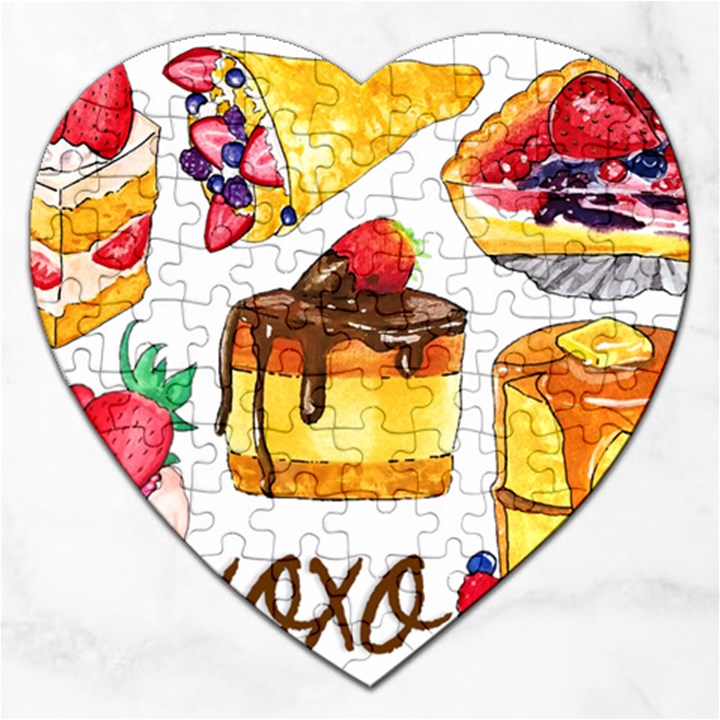 Xoxo Jigsaw Puzzle (Heart)