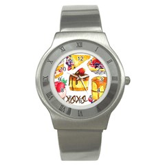 Xoxo Stainless Steel Watch by KuriSweets