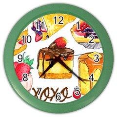 Xoxo Color Wall Clocks by KuriSweets