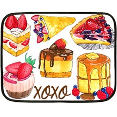 Xoxo Fleece Blanket (mini) by KuriSweets