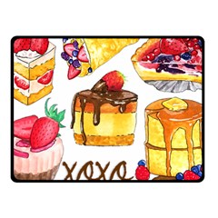 Xoxo Fleece Blanket (small) by KuriSweets