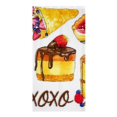 Xoxo Shower Curtain 36  X 72  (stall) 