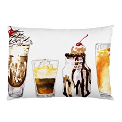 Coffee And Milkshakes Pillow Case by KuriSweets