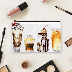 Coffee and milkshakes Cosmetic Bag (Medium) 