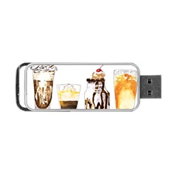 Coffee And Milkshakes Portable Usb Flash (one Side) by KuriSweets