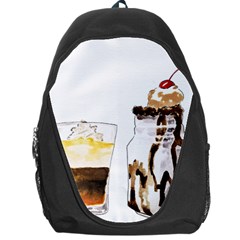 Coffee And Milkshakes Backpack Bag by KuriSweets