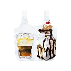 Coffee And Milkshakes Full Print Recycle Bags (s)  by KuriSweets