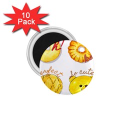 Cute Bread 1 75  Magnets (10 Pack)  by KuriSweets