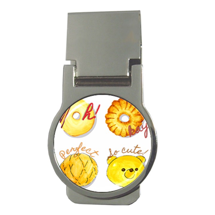 Cute Bread Money Clips (Round) 