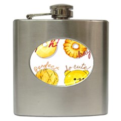 Cute Bread Hip Flask (6 Oz) by KuriSweets