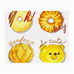 Cute Bread Small Glasses Cloth (2-Side) Front