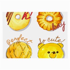 Cute Bread Large Glasses Cloth (2-side) by KuriSweets