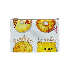 Cute Bread Cosmetic Bag (medium)  by KuriSweets