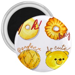 Bread Stickers 3  Magnets by KuriSweets