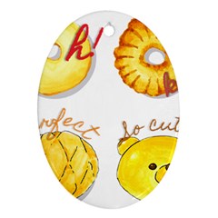 Bread Stickers Ornament (oval) by KuriSweets