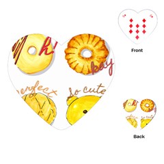 Bread Stickers Playing Cards (heart) 