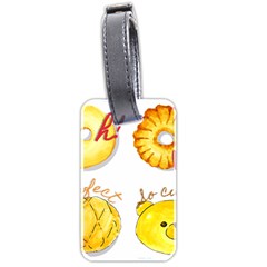 Bread Stickers Luggage Tags (two Sides)