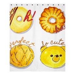 Bread Stickers Shower Curtain 60  X 72  (medium)  by KuriSweets