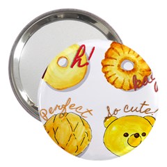 Bread Stickers 3  Handbag Mirrors by KuriSweets