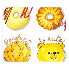 Bread Stickers Double Sided Flano Blanket (small) 