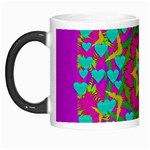 Hearts In A Mandala Scenery Of Fern Morph Mugs Left