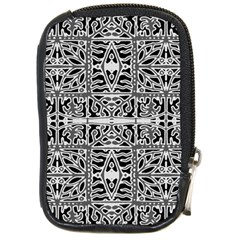 Dark Oriental Ornate Pattern Compact Camera Cases by dflcprints