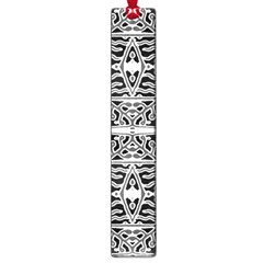 Dark Oriental Ornate Pattern Large Book Marks by dflcprints