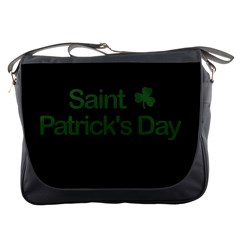  St  Patricks Day  Messenger Bags by Valentinaart