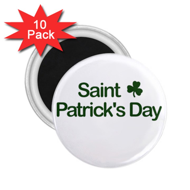  St. Patricks day  2.25  Magnets (10 pack) 