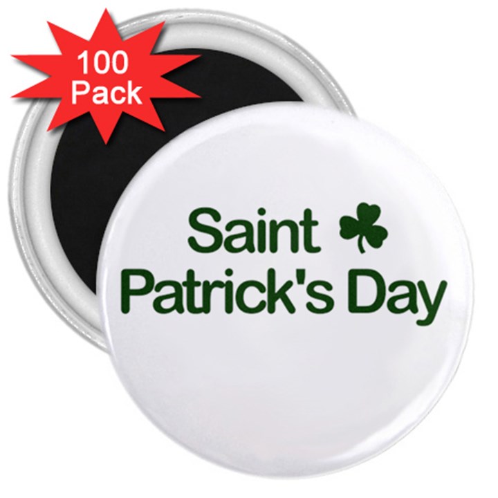  St. Patricks day  3  Magnets (100 pack)