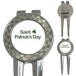  St. Patricks day  3-in-1 Golf Divots Front