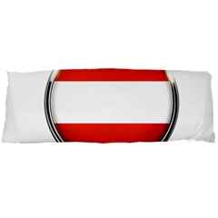 Austria Country Nation Flag Body Pillow Case Dakimakura (two Sides) by Nexatart